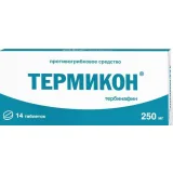 Упаковка: Термикон таб. 250мг №14