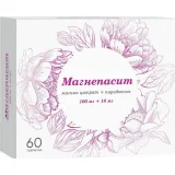 Упаковка: Магнепасит таб. п/п/о 100мг+10мг №60