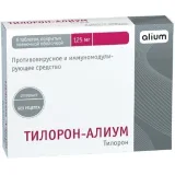 Упаковка: Тилорон-Алиум таб. п/п/о 125мг №6