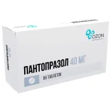 Упаковка: Пантопразол таб. кишеч. п/о 40мг №56
