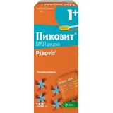 Упаковка: Пиковит сироп детск. 150мл