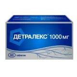 Упаковка: Детралекс таб. п/п/о 1000мг №60