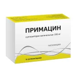 Упаковка: Примацин супп. ваг. 100мг №6