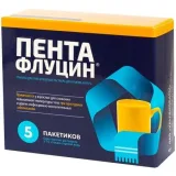 Упаковка: Пентафлуцин гран. д/р-ра 5г пак. №5