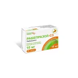 Упаковка: Рабепразол СЗ капс. 10мг №28