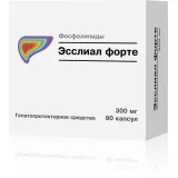 Упаковка: Эсслиал Форте капс 300мг №90