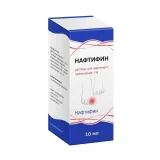 Упаковка: Нафтифин р-р д/наруж. прим. 1% 10мл
