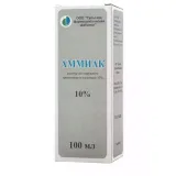 Упаковка: Аммиак р-р 10% 100мл