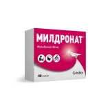Упаковка: Милдронат капс. 250мг №40