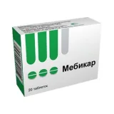 Упаковка: Мебикар таб. 300мг №20