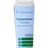 Упаковка: Кордиамин капли 30мл