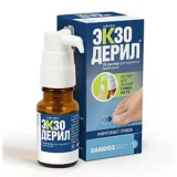 Упаковка: Экзодерил р-р наруж. 1% 10мл