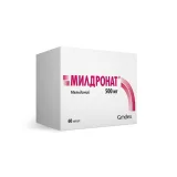 Упаковка: Милдронат капс. 500мг №60