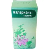 Упаковка: Валериана настойка 25мл