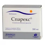 Упаковка: Спарекс капс. пролонг. 200мг №60