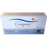 Упаковка: Спарекс капс. пролонг. 200мг №30