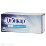 Упаковка: Дибикор таб. 250мг №60