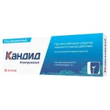 Упаковка: Кандид гель ваг. 2% 30г