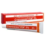 Упаковка: Стелланин-ПЭГ мазь 3% 20г