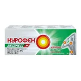 Упаковка: Нурофен Экспресс гель 5% 50г