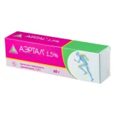 Упаковка: Аэртал крем 1,5% 60г