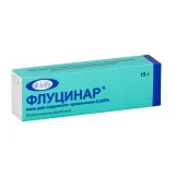 Упаковка: Флуцинар, мазь 0.025% 15 г, 1 шт.