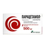 Упаковка: Парацетамол-Альтфарм, суппозитории 500 мг, 10 шт.