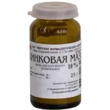Упаковка: Цинковая мазь 10% (Тверская фармфабрика), 25 г
