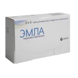 Упаковка: Эмла, крем, тубы 5 г, 5 шт.