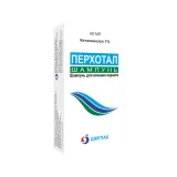 Упаковка: Перхотал, шампунь от перхоти 1%, 60 мл