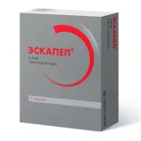 Упаковка: Эскапел, таблетки 1.5 мг, 1 шт.