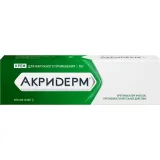 Упаковка: Акридерм, крем 0.05%, 15 г