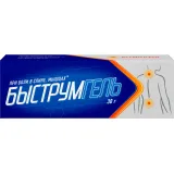 Упаковка: Быструмгель, гель 2.5%, 30 г