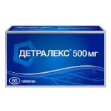 Упаковка: Детралекс, таблетки покрыт. плен. об. 500 мг, 60 шт.