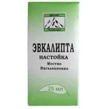 Упаковка: Эвкалипта настойка, 25 мл