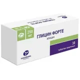 Упаковка: Глицин форте, таблетки защечные 250 мг, 30 шт.
