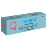 Упаковка: Кандид, гель вагинальный 2%, 30 г