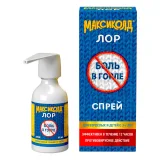 Упаковка: Максиколд Лор, спрей 0,2% 40 мл, 1 шт.