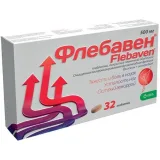 Упаковка: Флебавен, таблетки покрыт. плен. об. 500 мг, 32 шт.