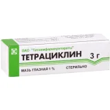 Упаковка: Тетрациклин, мазь глазная 1%, 3 г