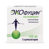 Упаковка: Экофуцин, суппозитории вагинальные, 100 мг, 3 шт.