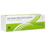 Упаковка: Мелоксикам Канон, гель 1%, 30 г