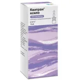 Упаковка: Кватран ксило, капли 0.1%, 15 мл