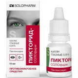 Упаковка: Пикторид-Солофарм, капли глазные 0.05%, 10 мл