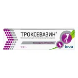 Упаковка: Троксевазин, гель 2%, 100 г
