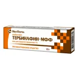 Упаковка: Тербинафин-МФФ, крем 1% 15 г, 1 шт.