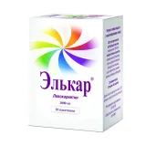 Упаковка: Элькар, гранулы 1000 мг, 10 шт.