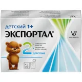 Упаковка: Экспортал для детей, порошок, пакетики 5 г, 6 шт.