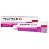 Упаковка: Троксерутин ДС, гель 2%, 45 г