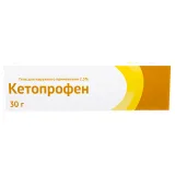 Упаковка: Кетопрофен, гель 2.5%, 30 г (Озон)